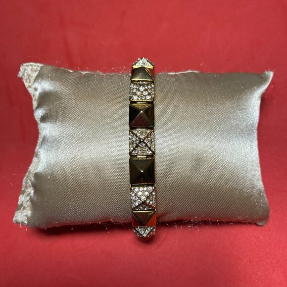 Michael Kors Gold Tone Link Bracelet - Picture 4 of 16